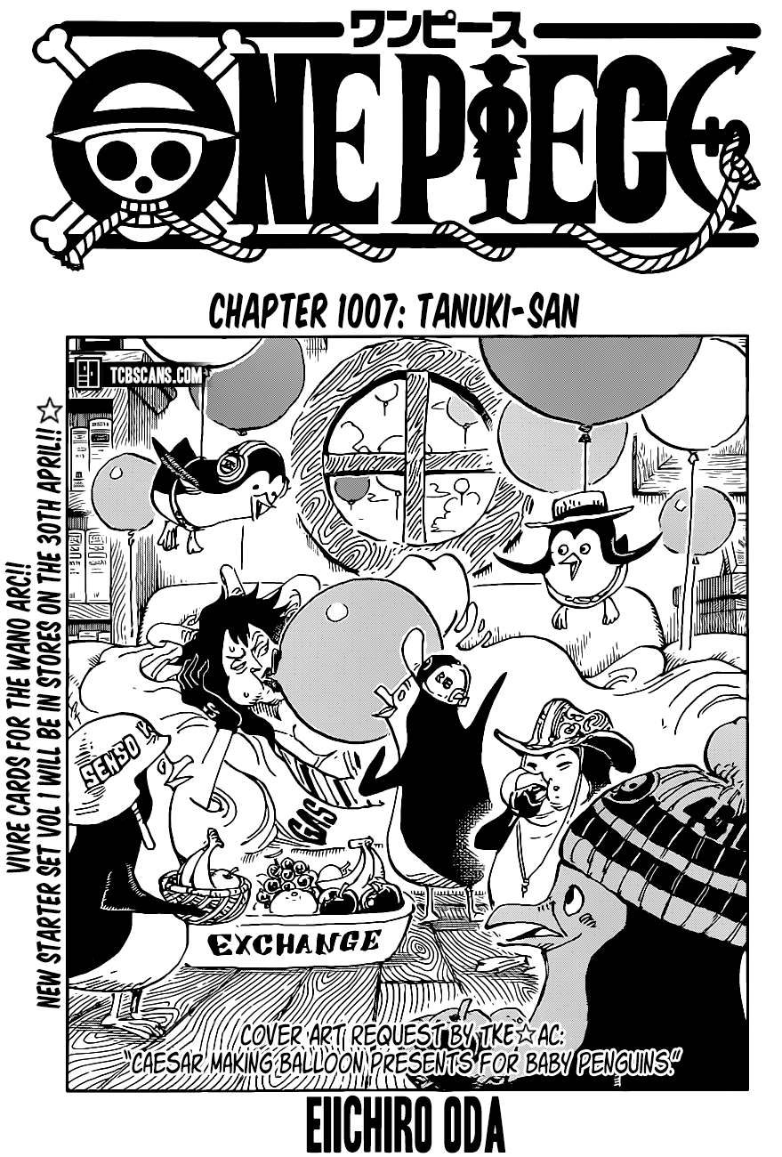 One Piece Chapter 1007 1